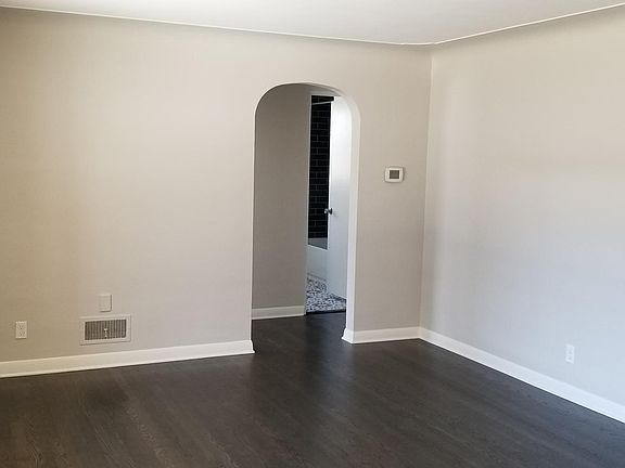 Living room to hall and bedrooms and bath