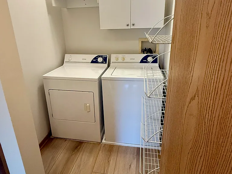 Laundry on 3rd level near two bedrooms