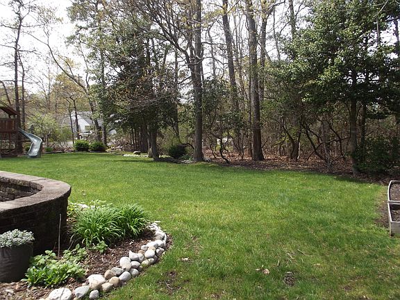 spacious back yard