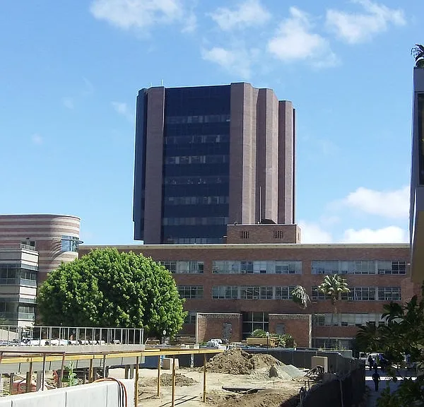 Factor building at Center for Health Sciences