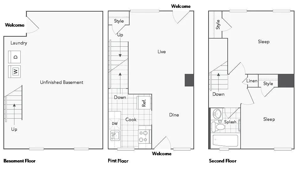 Floor plan Bridgeport