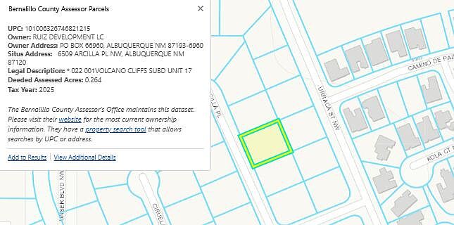 1st image of 2 Package 6509/6513 Arcilla Pl NW