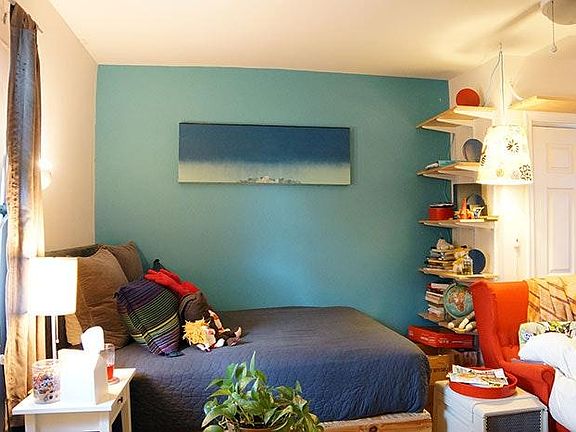 Living Area & Bedroom