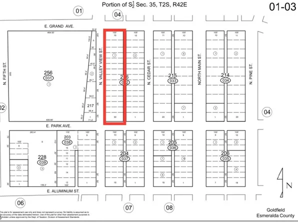 1000 N Valley Vw, Goldfield, NV 89013