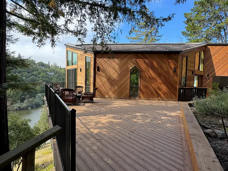 View of deck