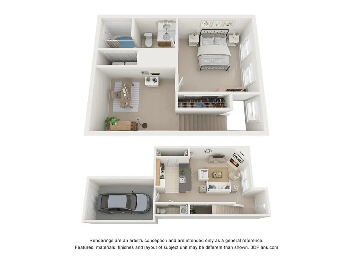 Floor plan Plymouth with Den