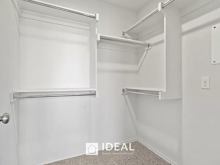 Primary closet