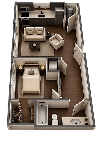 Floor plan The Liam