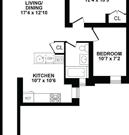 2nd image of 17 E 17th St APT 2D