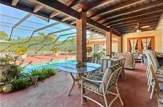 Romantic Balcony, Overlooking Pool