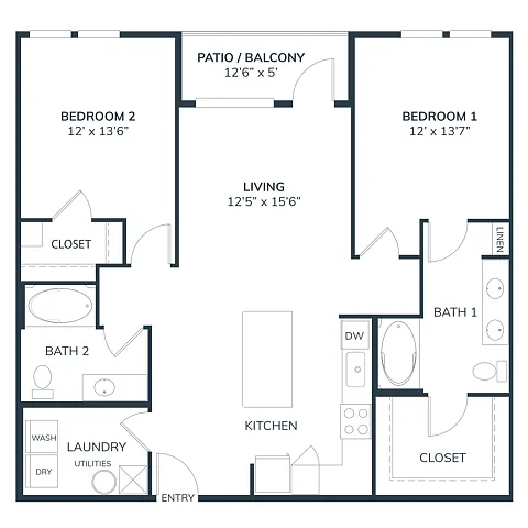Floor plan B1
