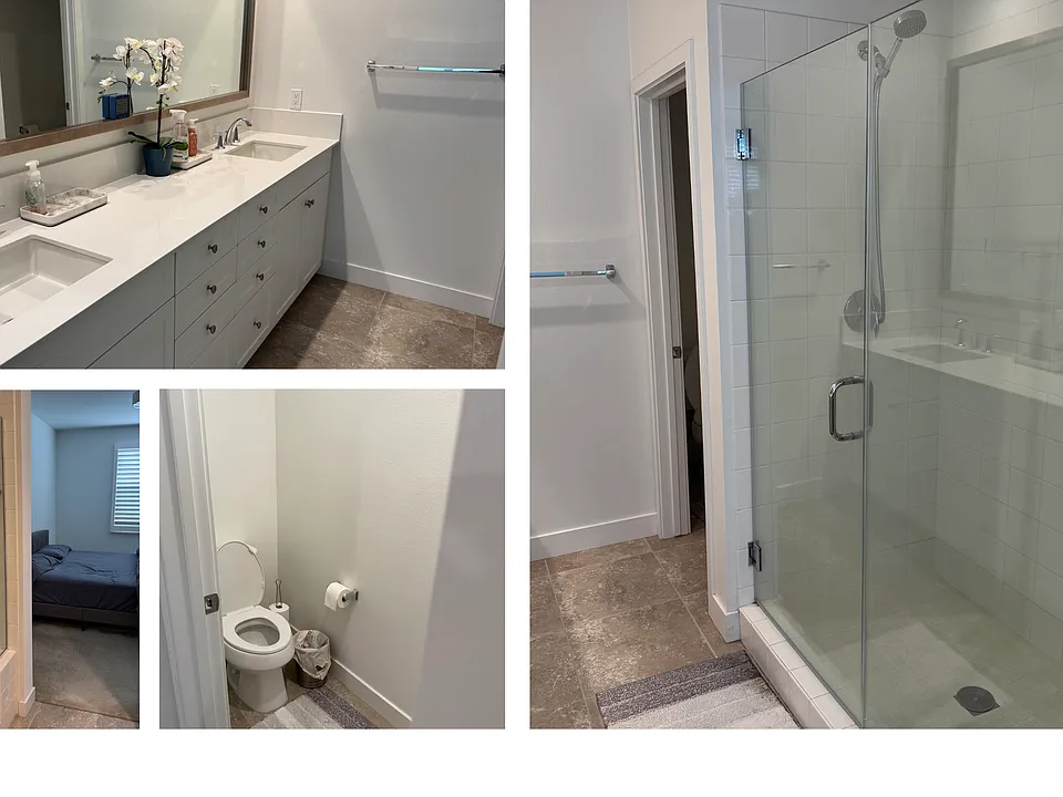 Primary suite bathroom
