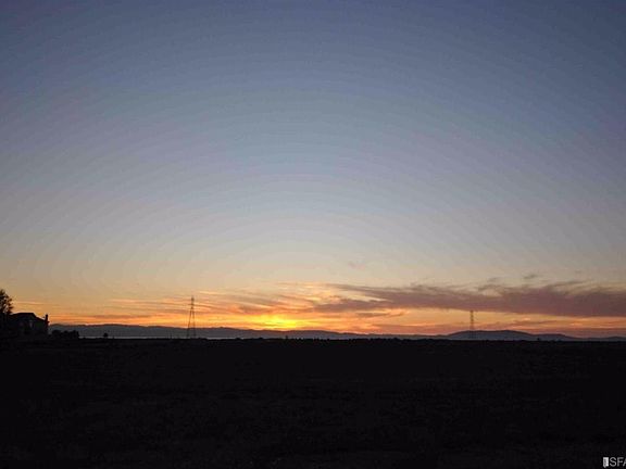 Sunset view from backyard