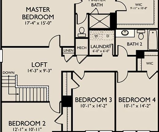 The Pointe at Heron Bay - Astrid Plan Image 2