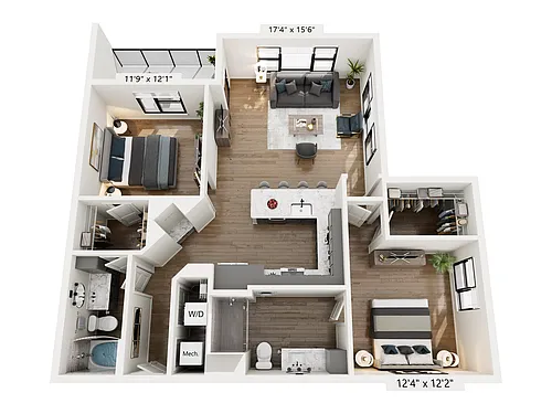 Floor plan The Angle