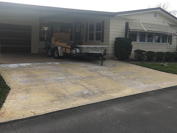 Attached Double Carport