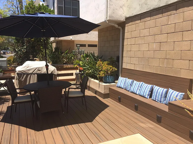 Outside Patio.