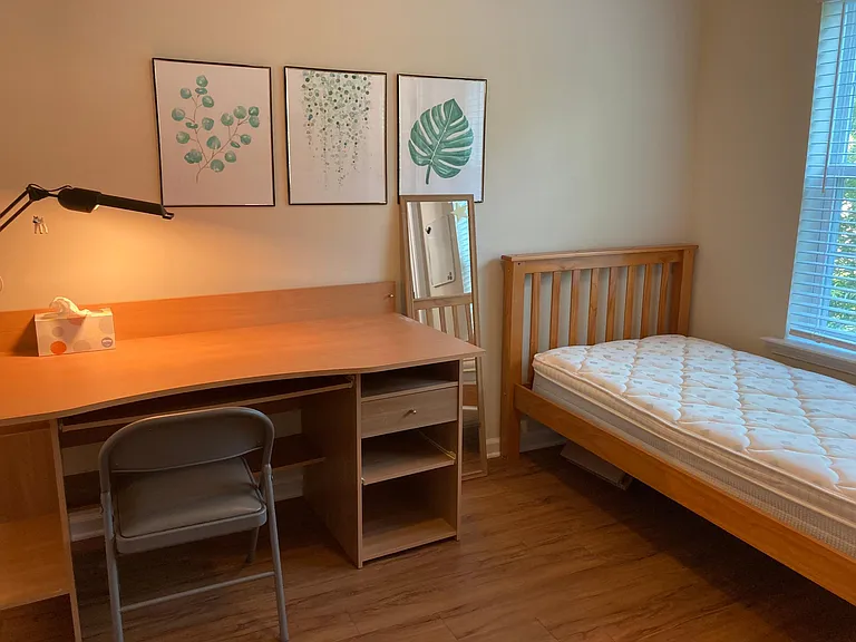 Bedroom 2 (second floor, rear room) b