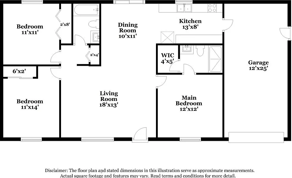 3 bed, 2.0 bath, 1144 sqft, $1,750 — Photo 2