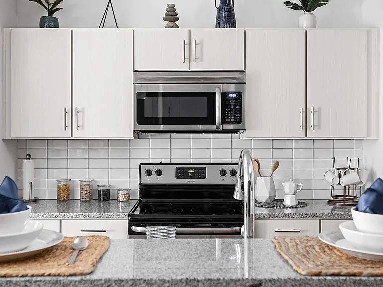 Kitchen with Stainless Steel Appliances