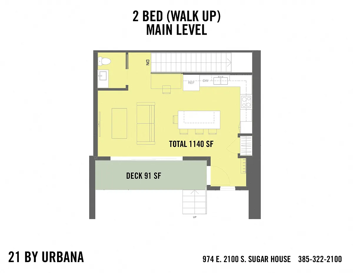Floor plan 2 WU (2WU-A)