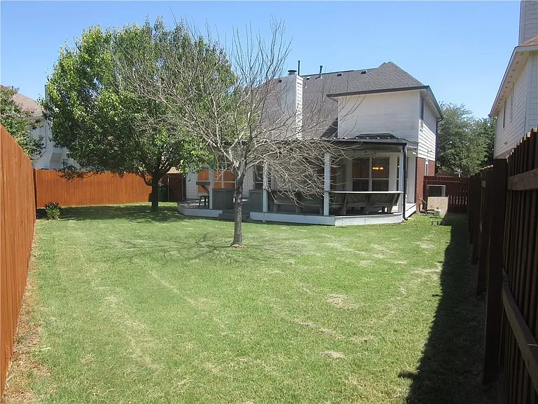 back yard
