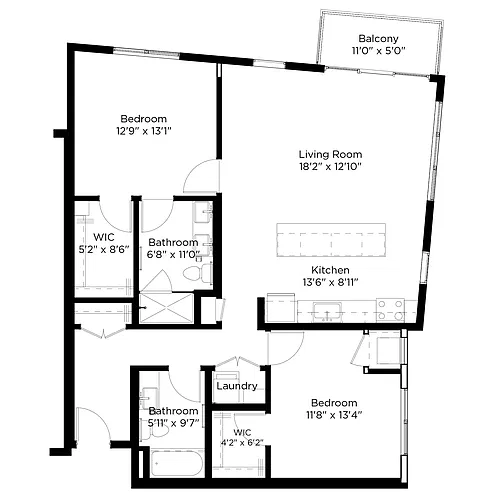 Floor plan C4 - Penthouse
