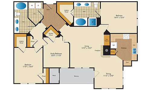 Floor plan C1