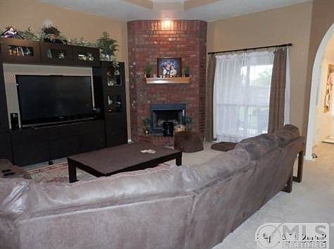 Corner Fireplace