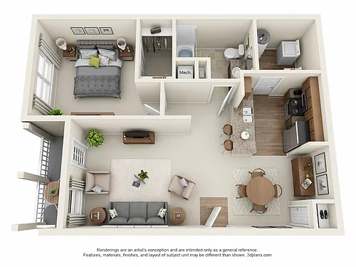 Floor plan The Rosedale