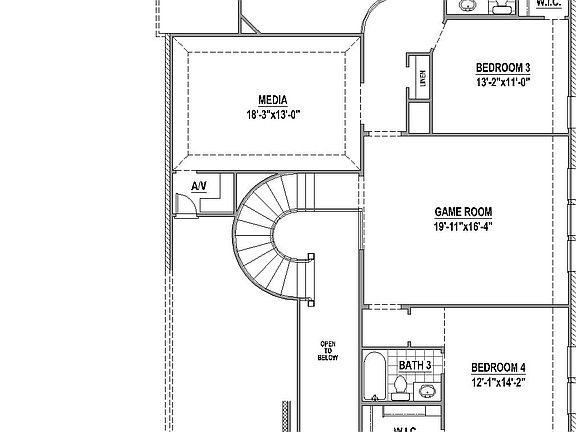 Plan 1536 2nd Floor