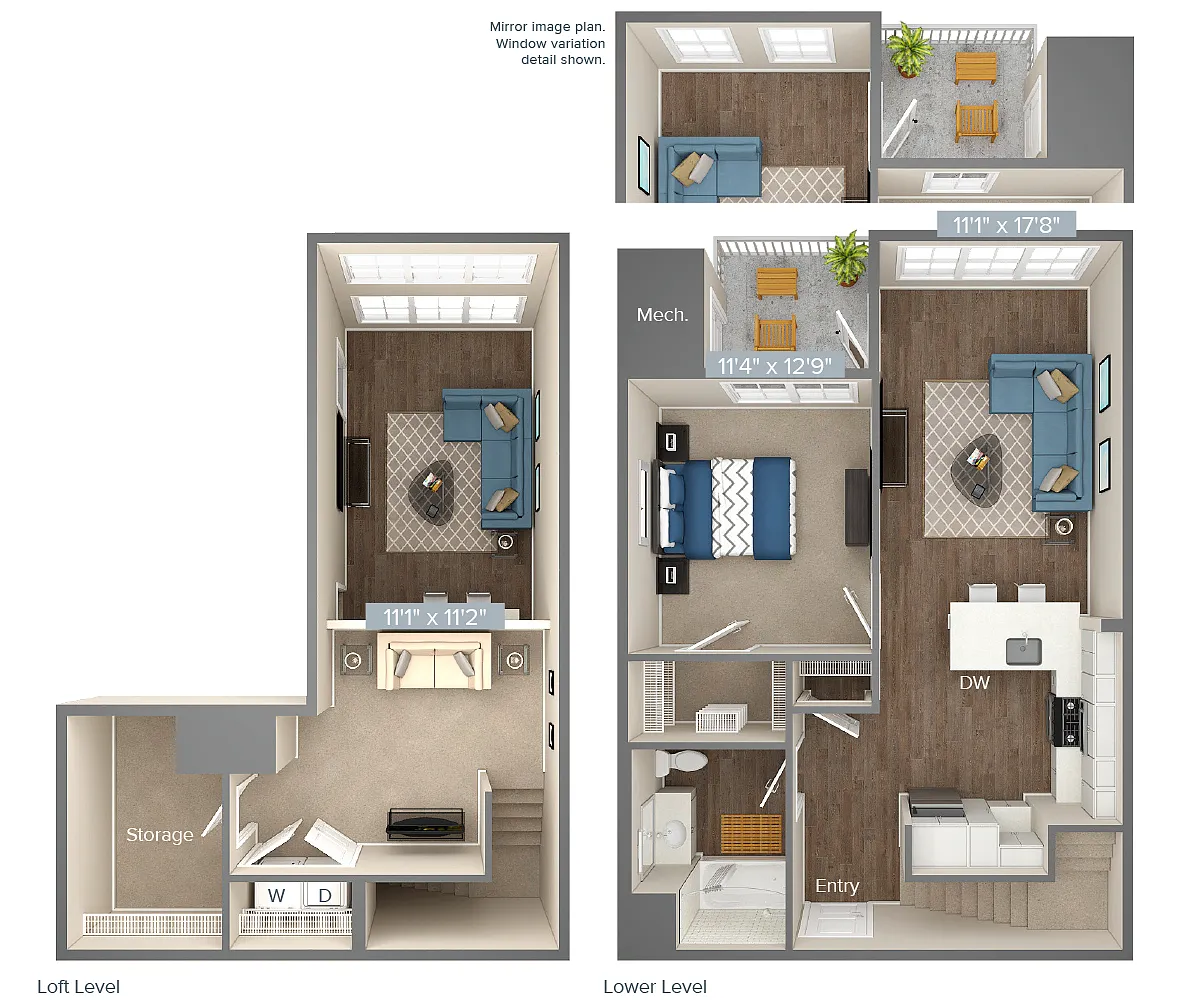 Floor plan A13L-892