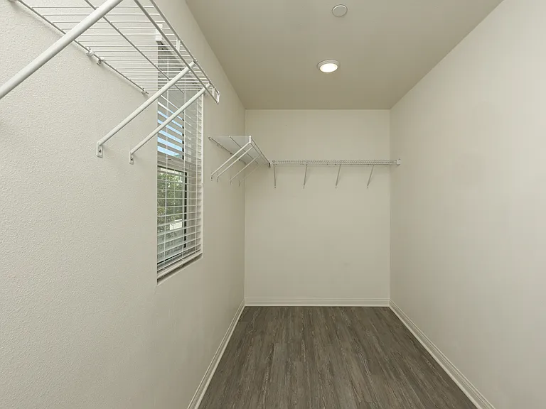 Primary Walk in Closet View