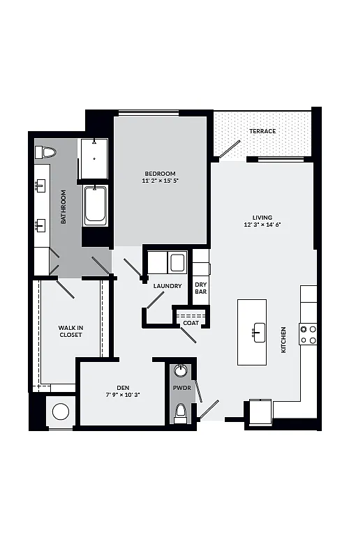 Floor plan The Wycliff