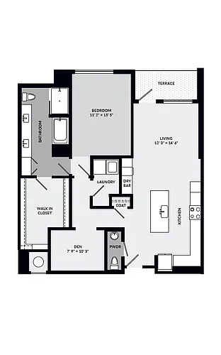 Floor plan The Wycliff