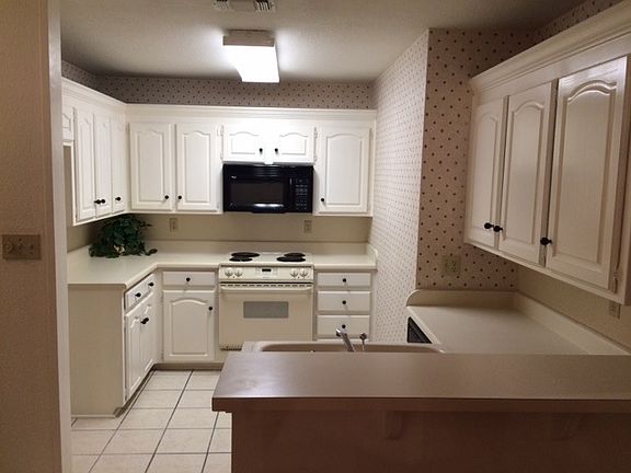 Refinished cupboards