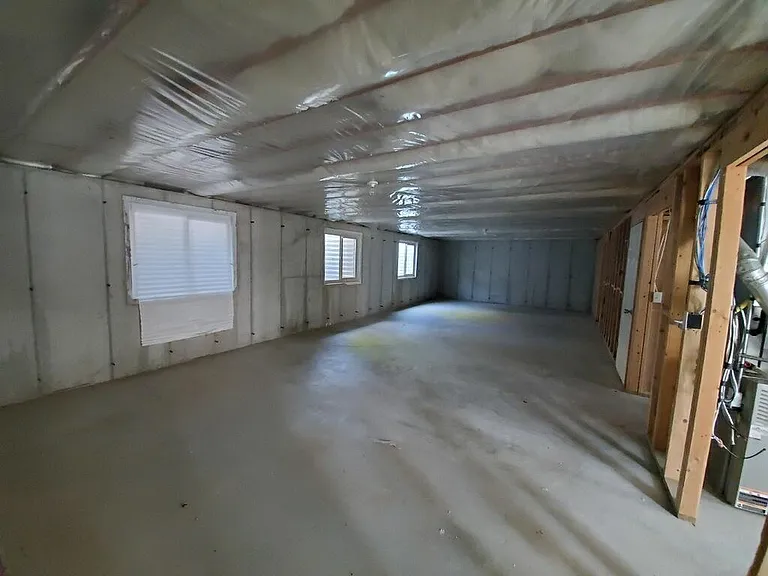 Unfinished basement
