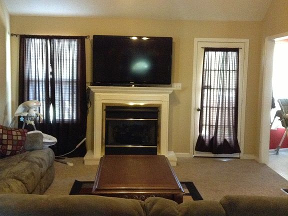 LR w/ FP & Vaulted Ceiling