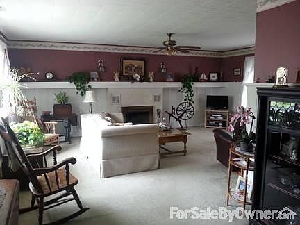Large, cozy living room