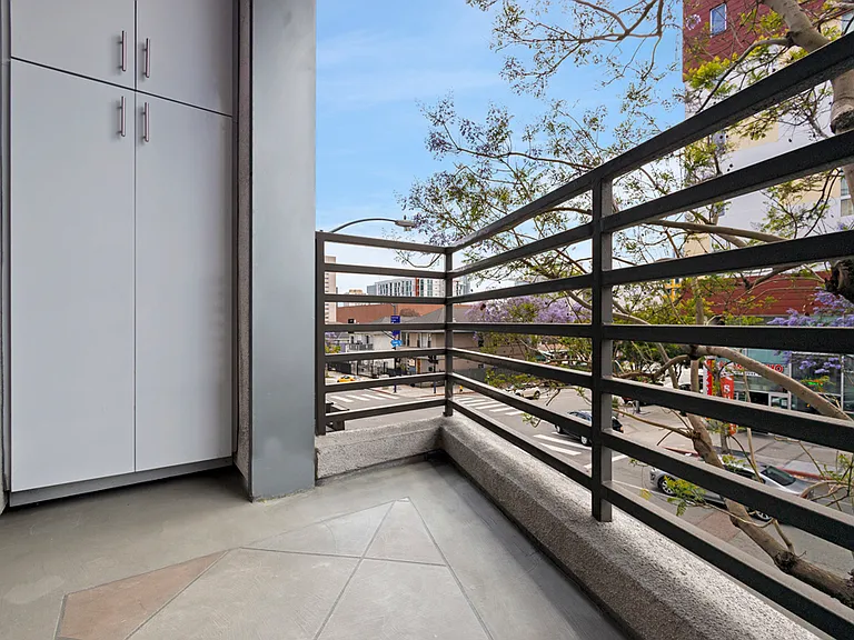 Bedroom 3 Balcony with Outdoor Floor to Ceiling Storage