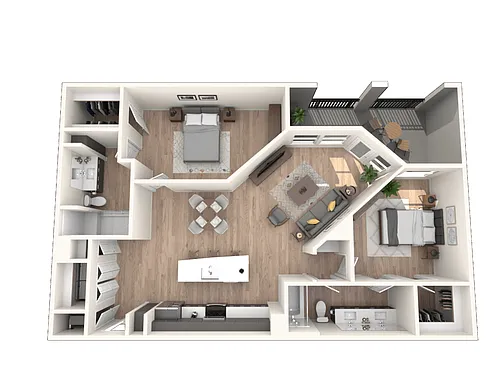 Floor plan B4
