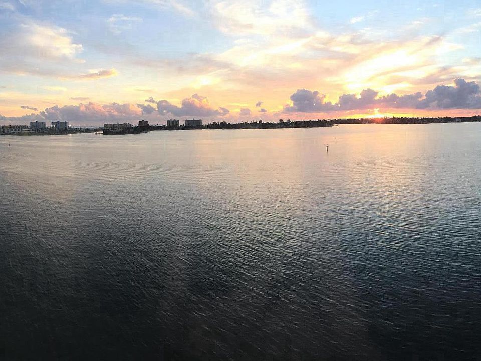 View of intercoastal and Gulf of Mexico