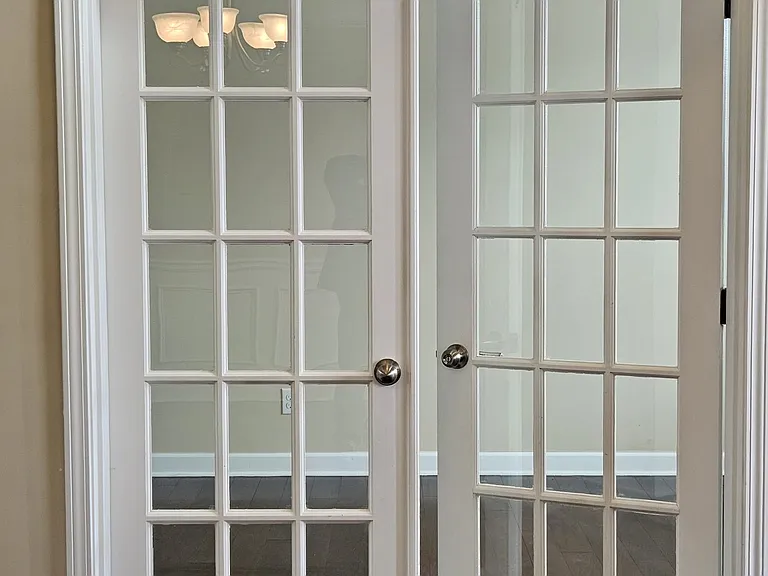 Office room with French doors