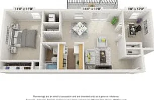 Blue Ridge Crossing Apartments & Townhomes — Photo 44