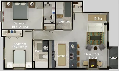 Floor plan 816 - 8