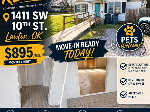 1411 SW 10th St, Lawton, OK 73501