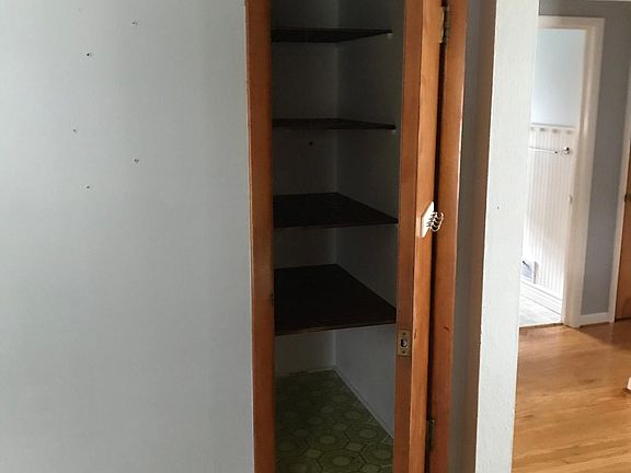 Deep pantry in kitchen.