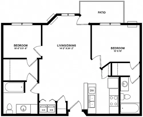 Floor plan Delta