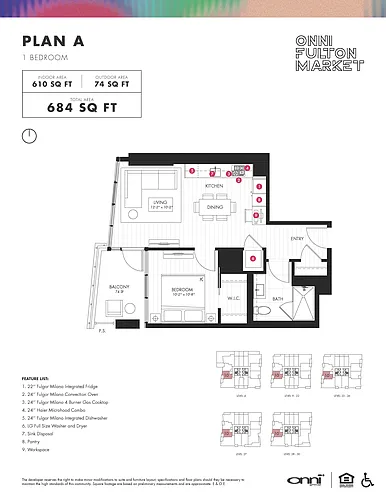 Floor plan Plan A