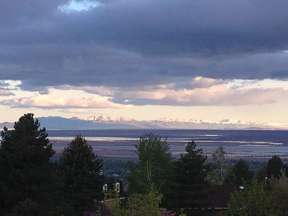 west view from balcony